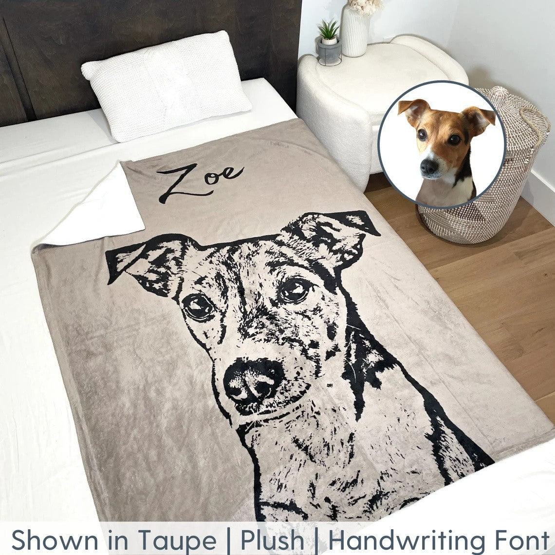 Personalized Pet Photo Blanket