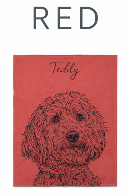 Personalized Pet Photo Blanket