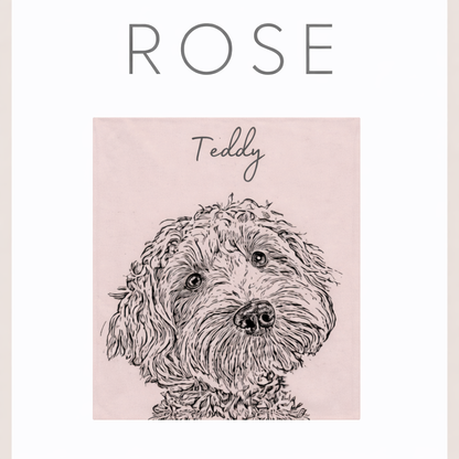 Personalized Pet Photo Blanket