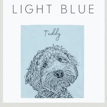 Personalized Pet Photo Blanket